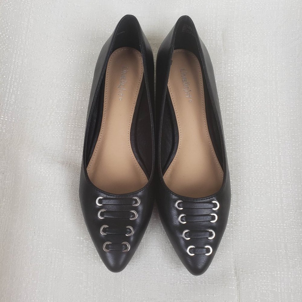 Limelight Ainsley Black Flats